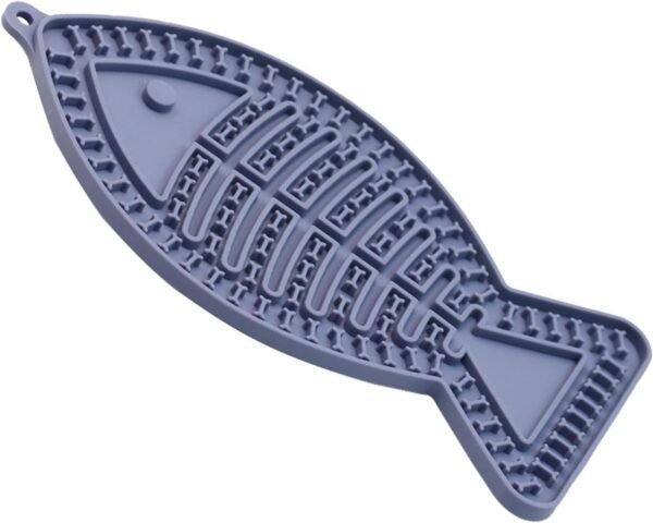 Tapis de léchage poisson