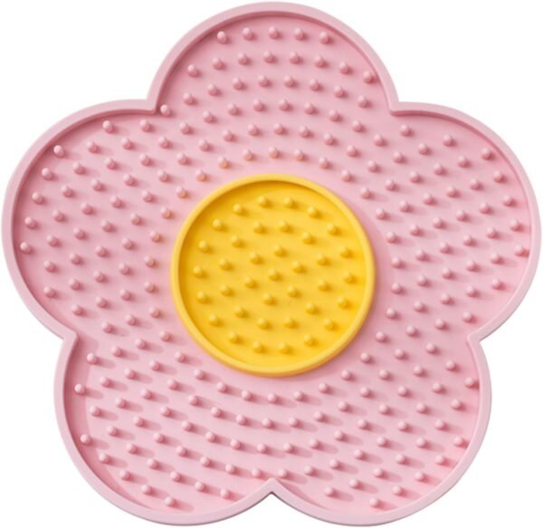Tapis de léchage fleur