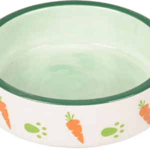 Gamelle nourriture eau Iggy Rond Blanc & Vert