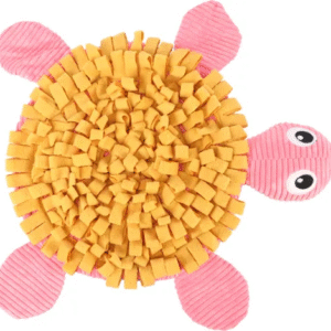 Tapis de fouille tortue Ocre & Rose
