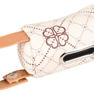 Porte sacs à déjections vito beige